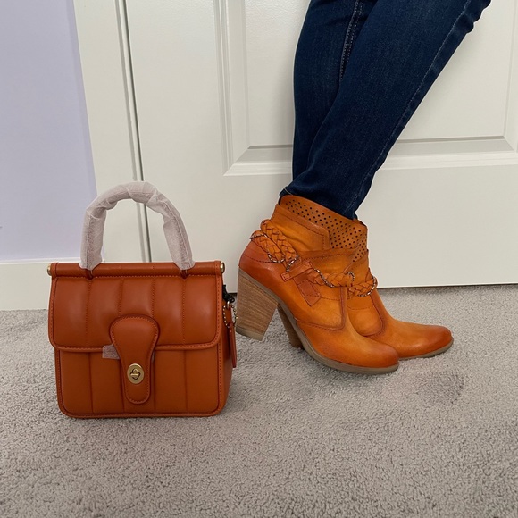 MJUS Boots orange size 37EU(6.5US) - Picture 11 of 14